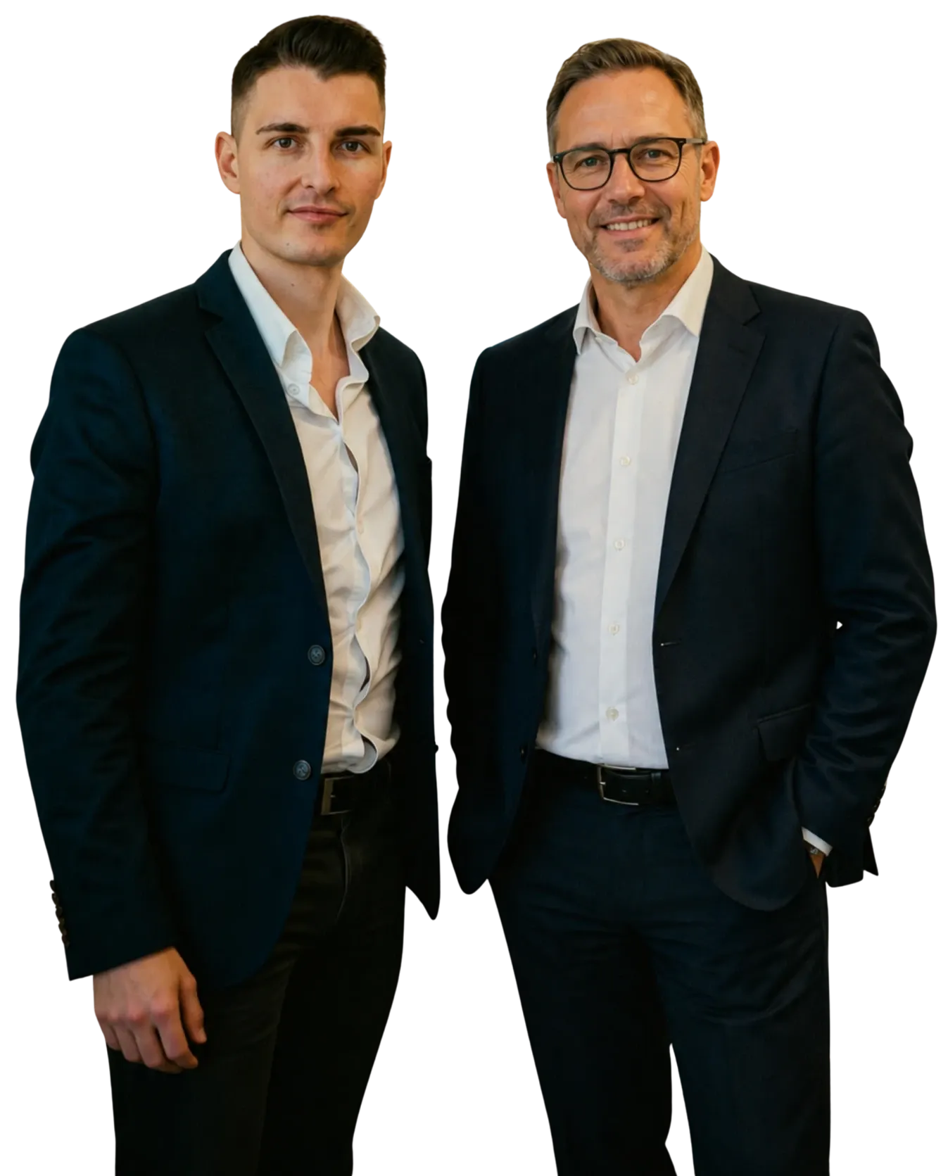 Nolen Kunert und Ulrich Wickert von Widersperg, Halbfigur